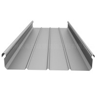 直立锁边屋面板 客运站45-470 铝镁锰合金高立边屋面板