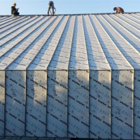 铝镁锰矮立双锁边金属压型25-330别墅会所可用屋面板