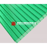 龙华区草绿阳光板 户外顶棚阳光板 深圳PC板工厂