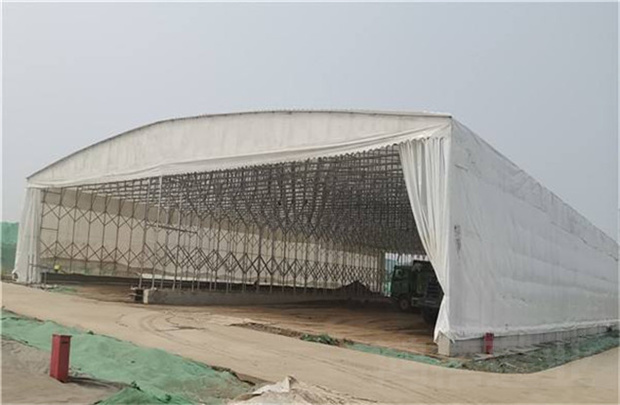 伸缩移动雨棚 (1207)