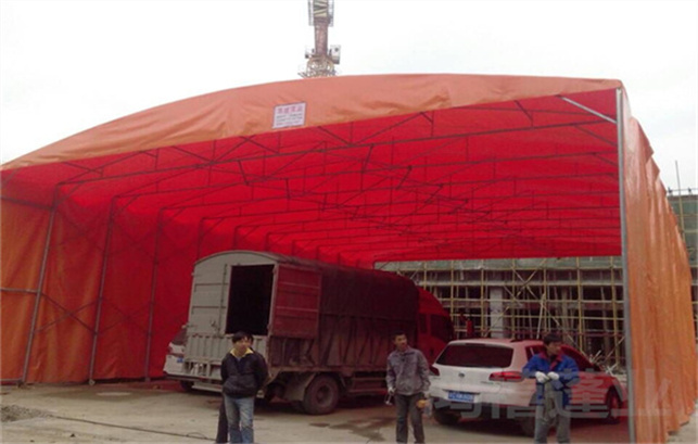 移动蓬,推拉棚,伸缩雨棚179