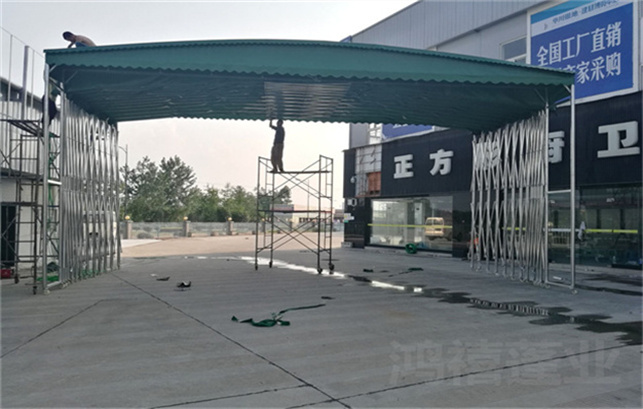 移动蓬,推拉棚,伸缩雨棚144