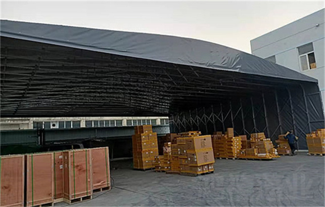 移动蓬,推拉棚,伸缩雨棚137