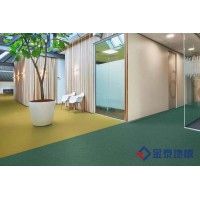供应天津办公室PVC地板  地胶