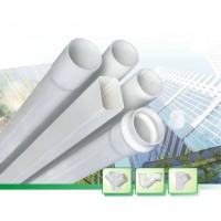 南京联塑PVC排水管，联塑PVC中空螺旋消音管