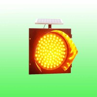 太阳能黄闪灯 黄闪警示灯交通信号灯包邮
