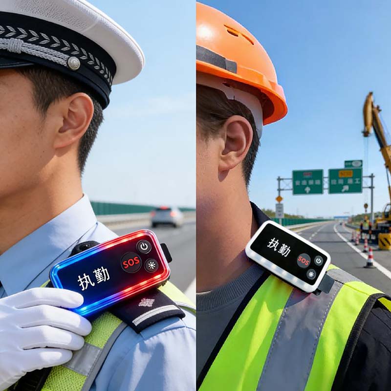高速作业定位预警肩灯